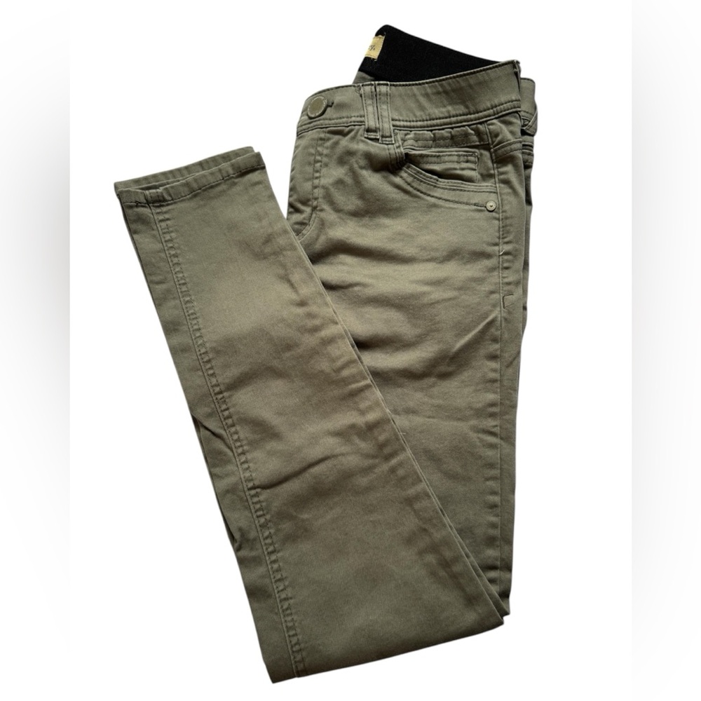 Olive Green Skinny Jeans